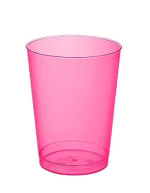 כוסות פלסטיק קשיח | ורוד מושלם